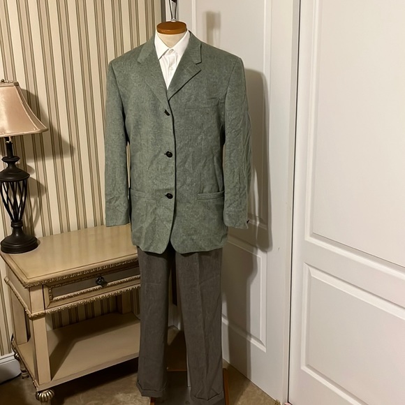 Gianni Versace men’s suit 40R pants 38/30